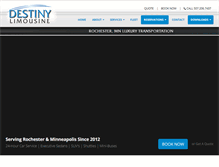 Tablet Screenshot of destinylimorochester.com